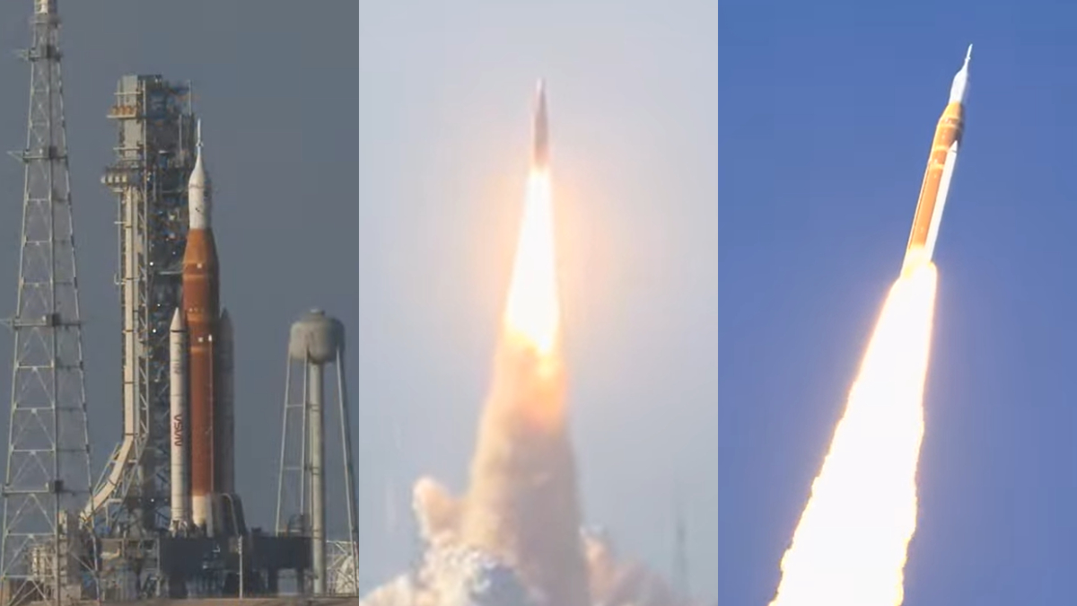 Despegue de la misión tripulada Artemis II: astronautas viajan a la órbita lunar y marcan el regreso humano a la Luna.