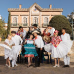 Parejas bailando huapango
