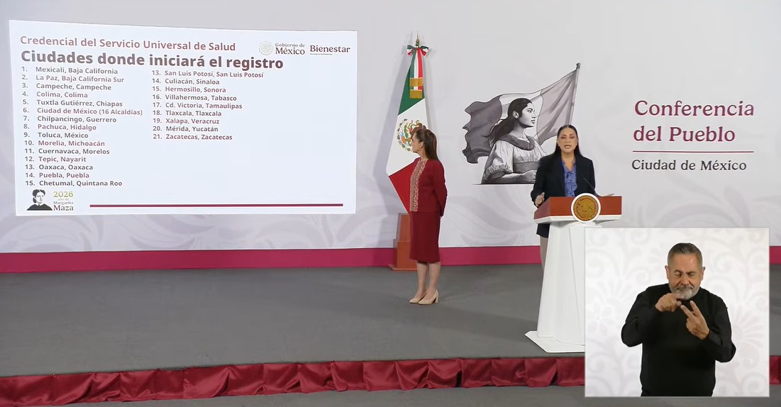 Sheinbaum en la mañanera