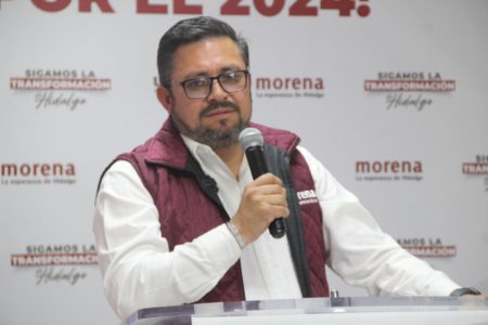 Marco Rico dirigente de Morena Hidalgo