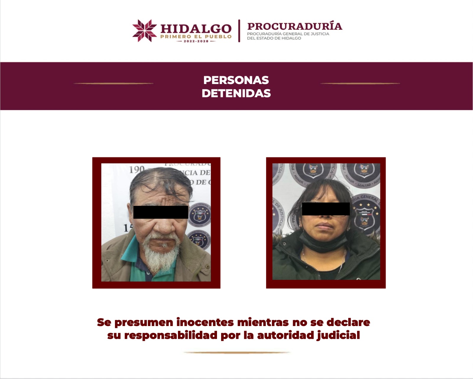 personas detenidas