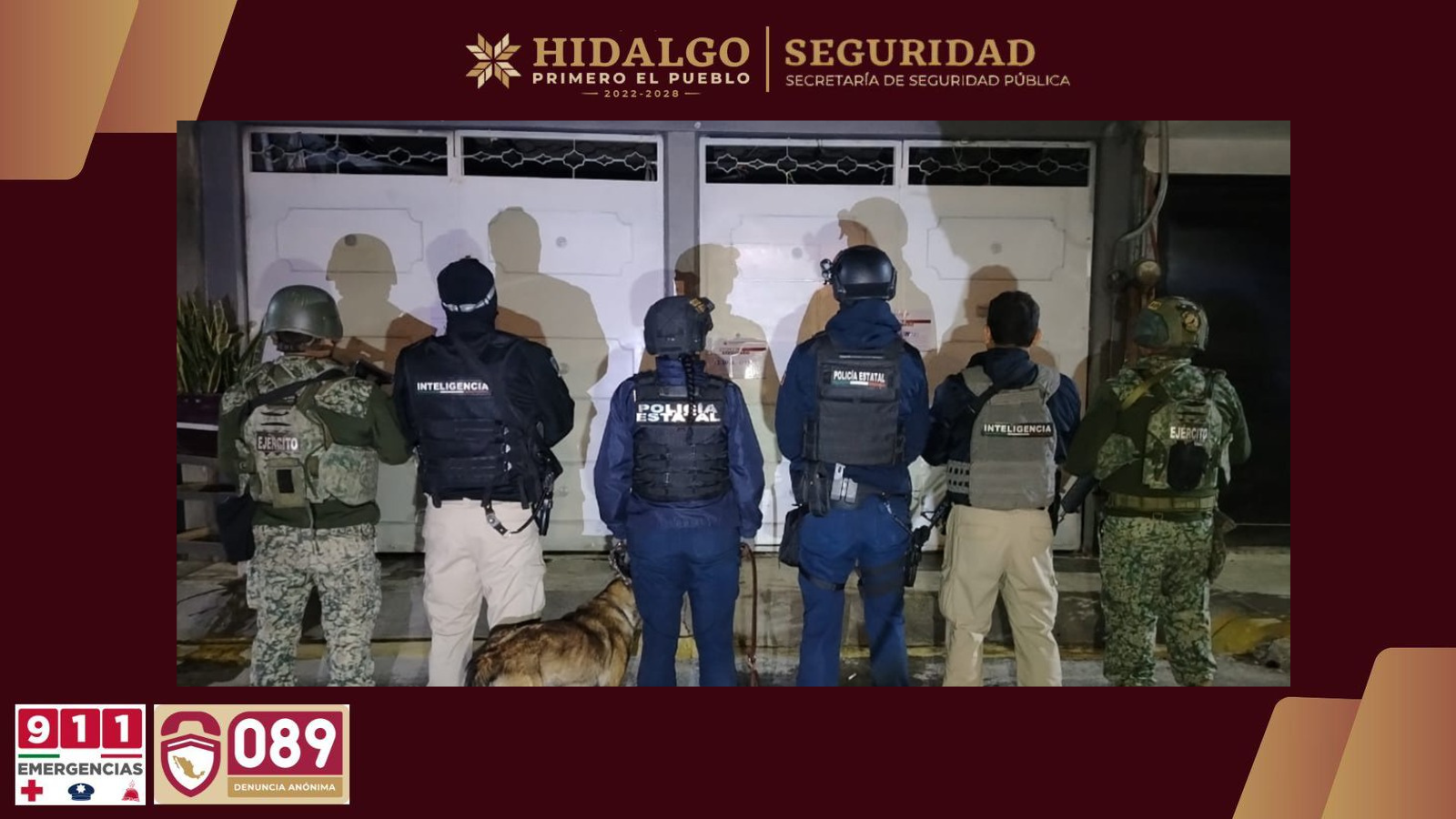 Detenidos en Tizayuca