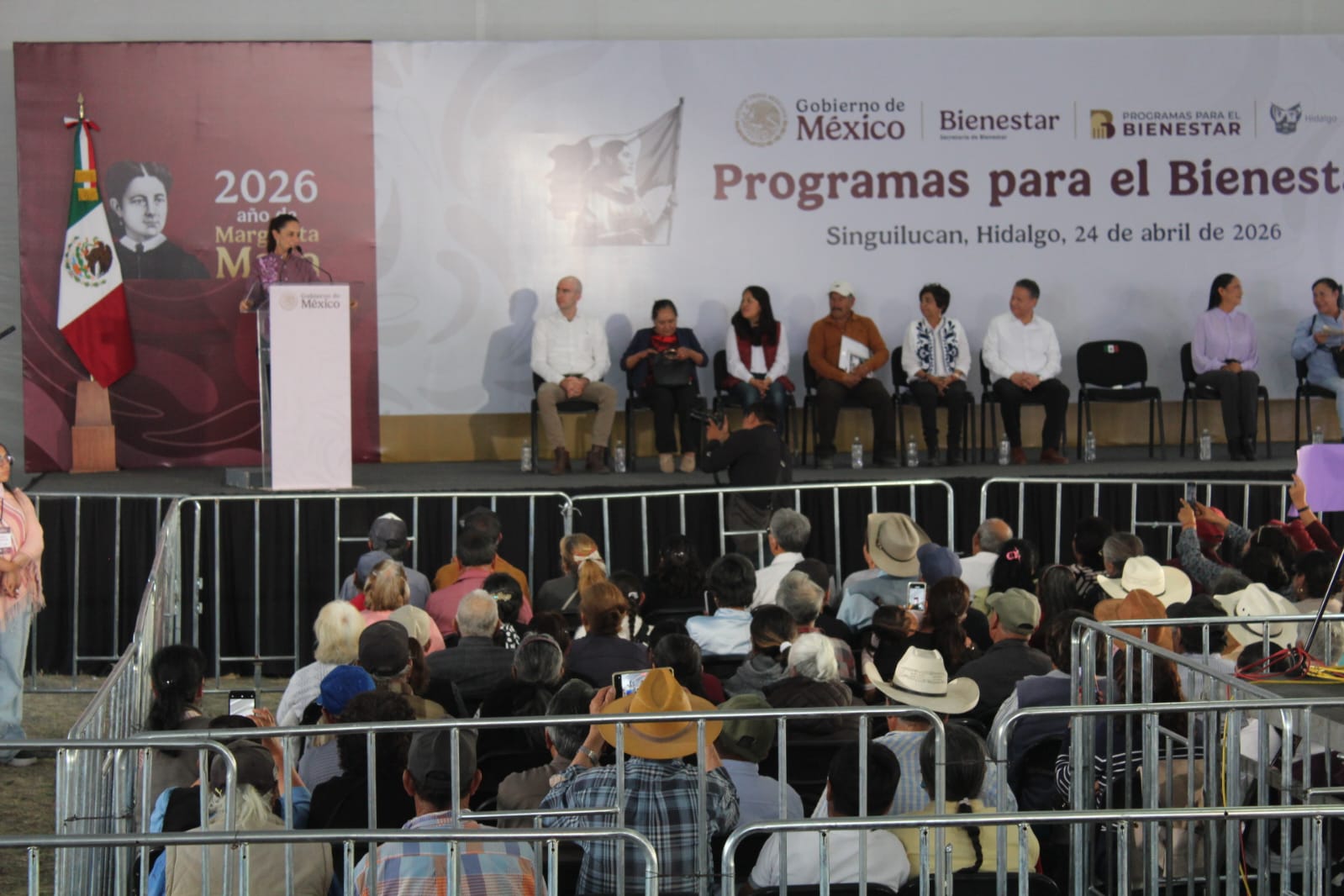 Sheinbaum visita Singuilucan