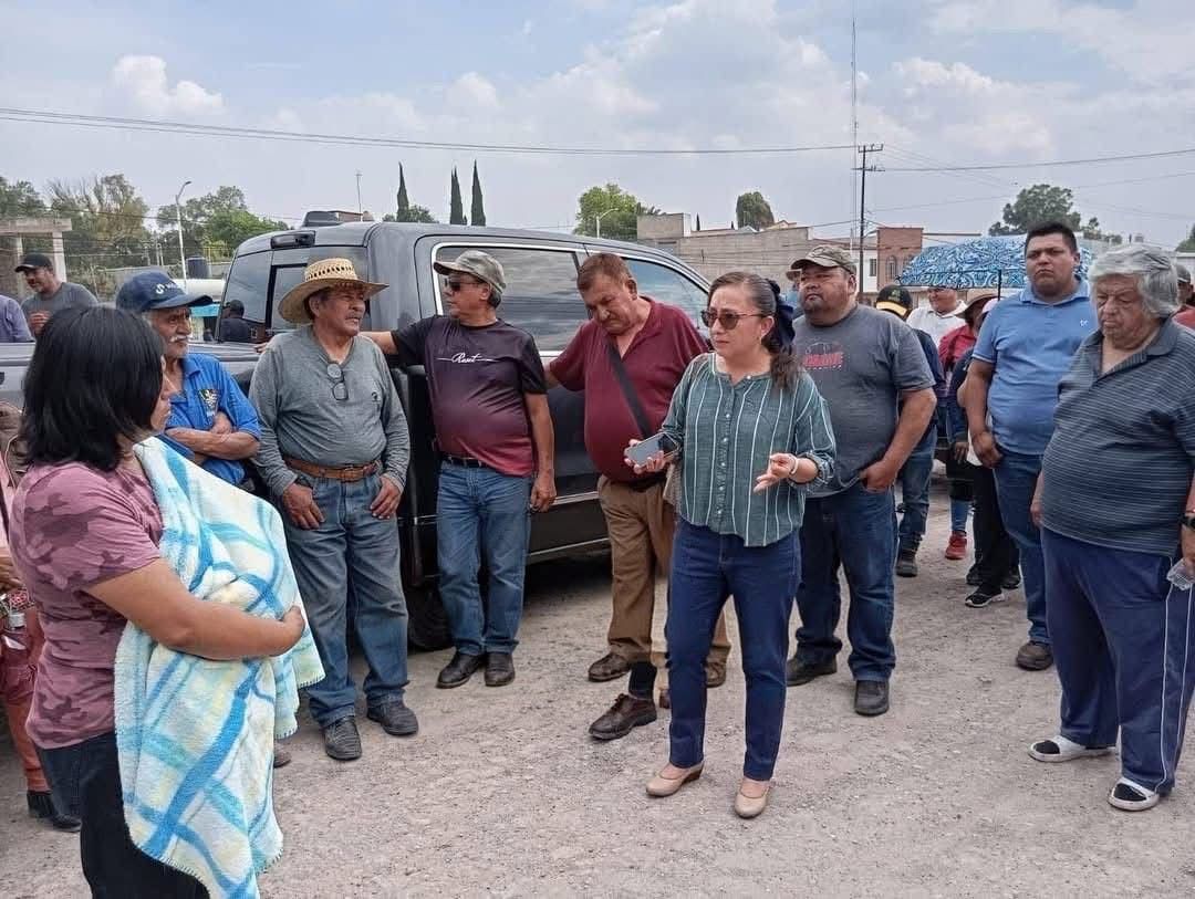 Vecinos de Huitzila protestaron por las obras de la estación del Tren México-Pachuca