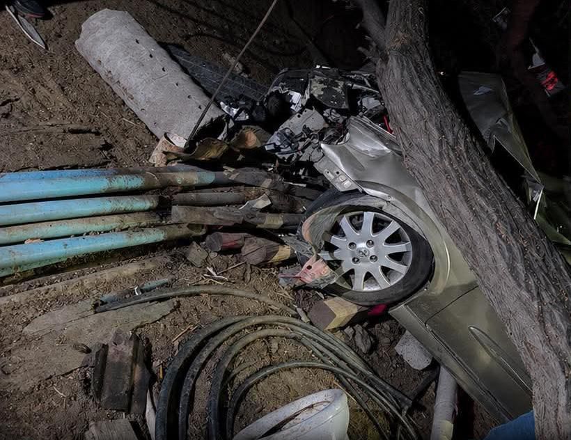 Conductor ebrio provoca caos en Ixmiquilpan: choca moto, casa y termina detenido