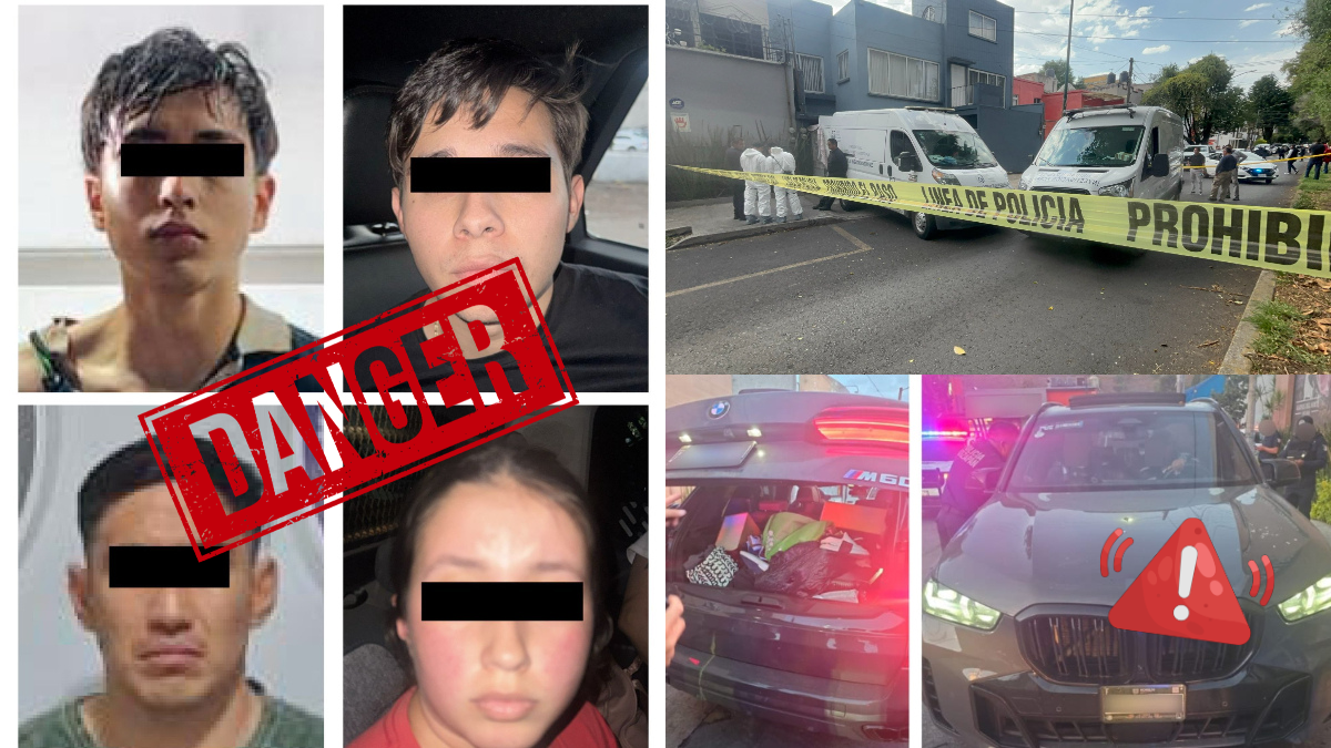 Multihomicidio de Azcapotzalco deja 4 detenidos en Atizapán; uno sería novio de la víctima. Autoridades investigan el crimen en CDMX.