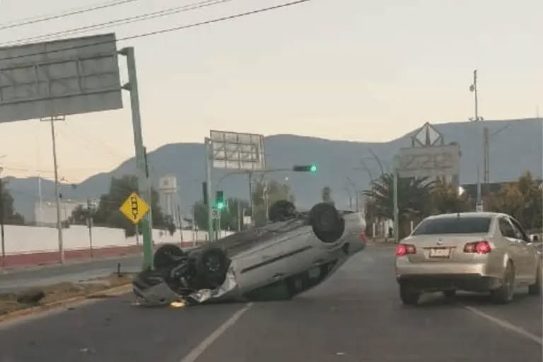 accidente en Everardo marquez