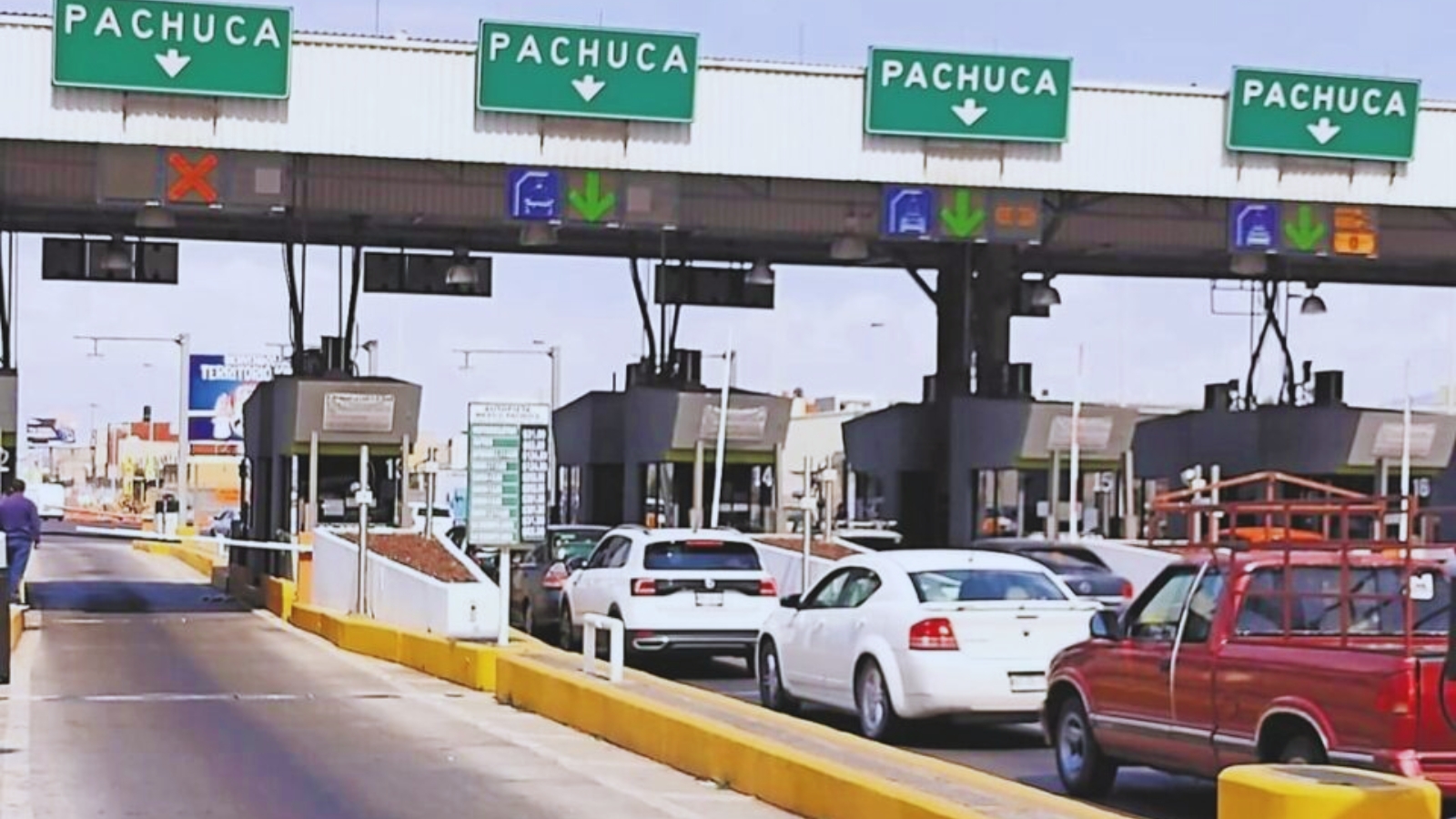 Caseta Ojo de Agua México-Pachuca