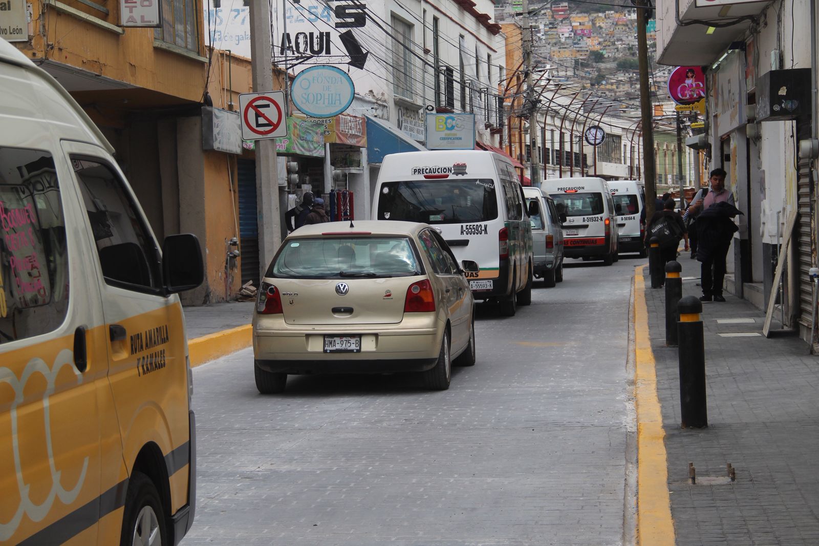 Regresa la circulación y con ella la actividad: así luce el centro de Pachuca tras la reapertura