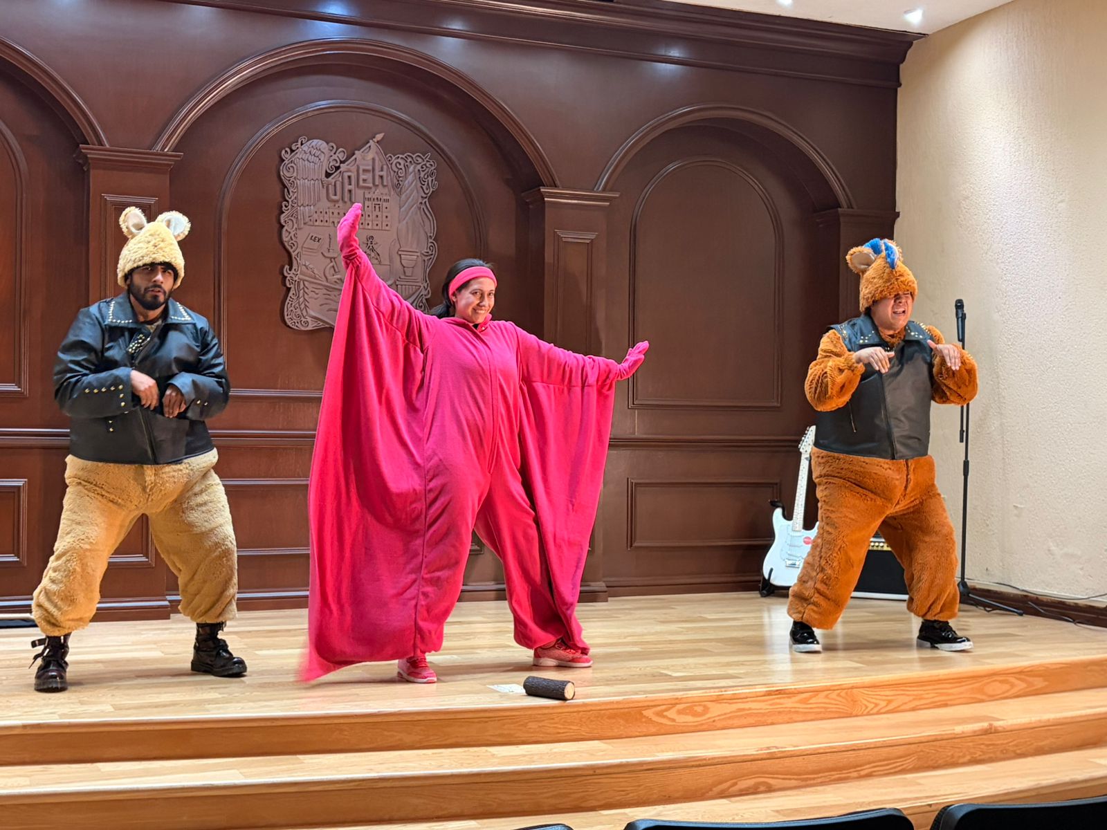 Escena de la obra infantil Manti en La Garza