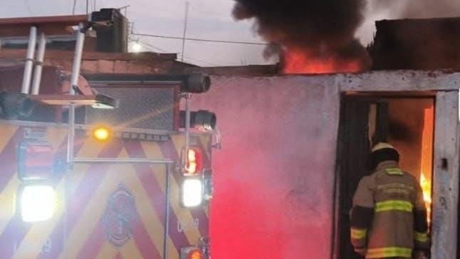 Incendio en vivienda