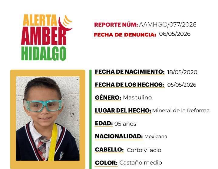 Alerta Amber William Alexander