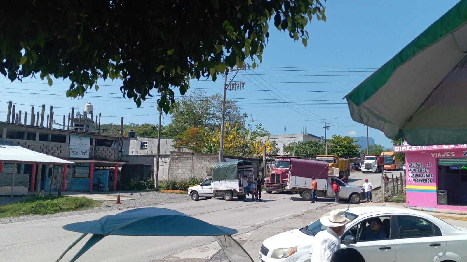 Bloqueo en San Felipe Orizatán