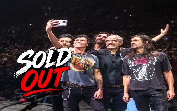Concierto de Caifanes en Pachuca es Sol Out
