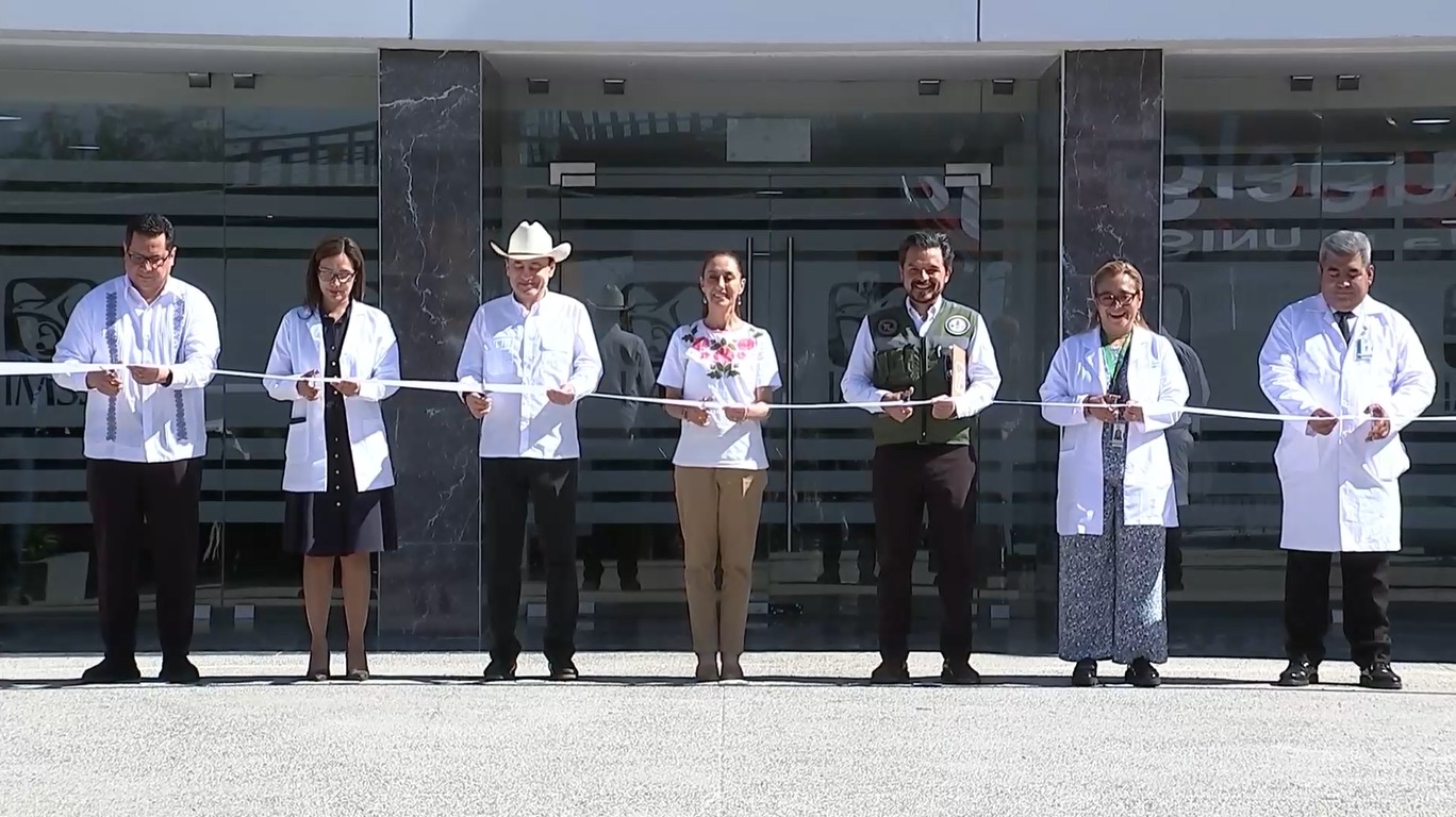 Claudia Sheinbaum inaugura Hospital en Hermosillo