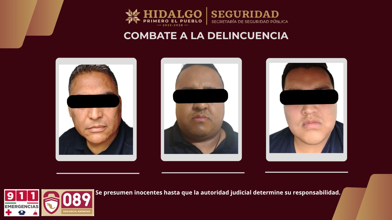 Detenidos