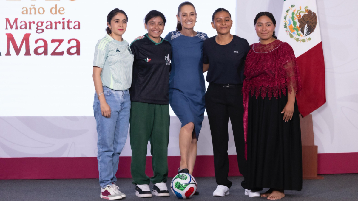 Veracruzana gana boleto de Sheinbaum para el Mundial