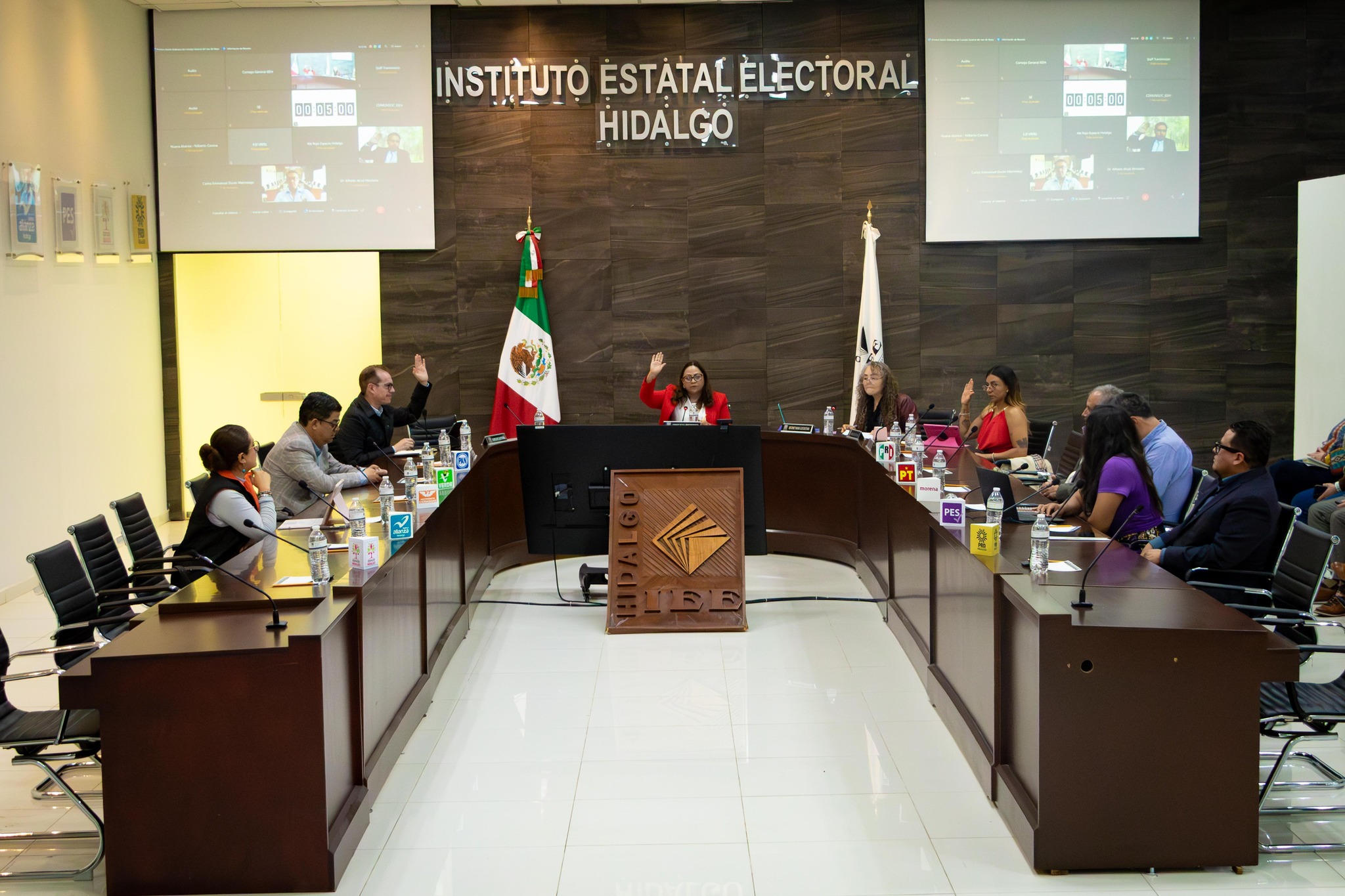 IEEH avala multas por más de 9 millones de pesos contra PRI, PT y Nueva Alianza