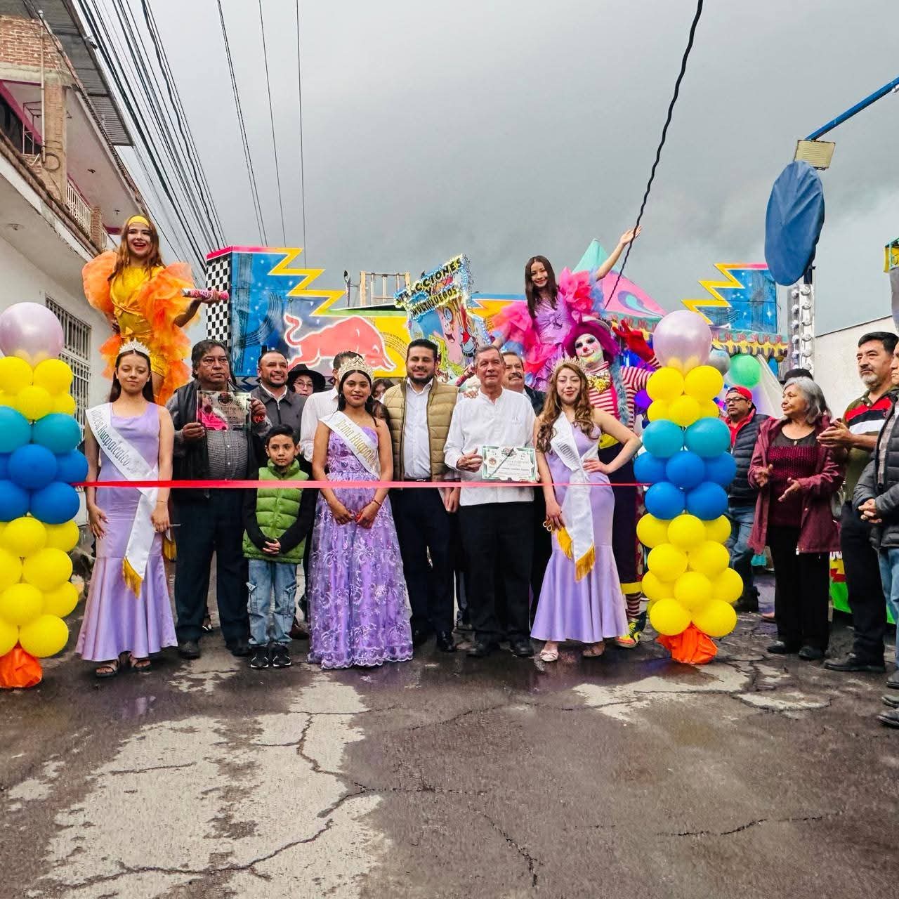 Multas a organizadores de feria de Huapalcalco por uso de pirotecnia
