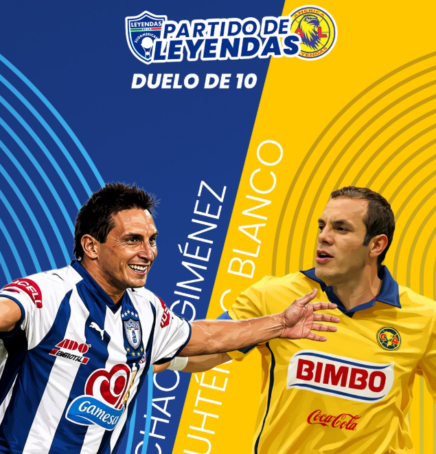 Partido de Leyendas América vs Pachuca