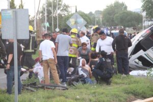 Vinculan a presunto responsable por accidente en bulevar Minero