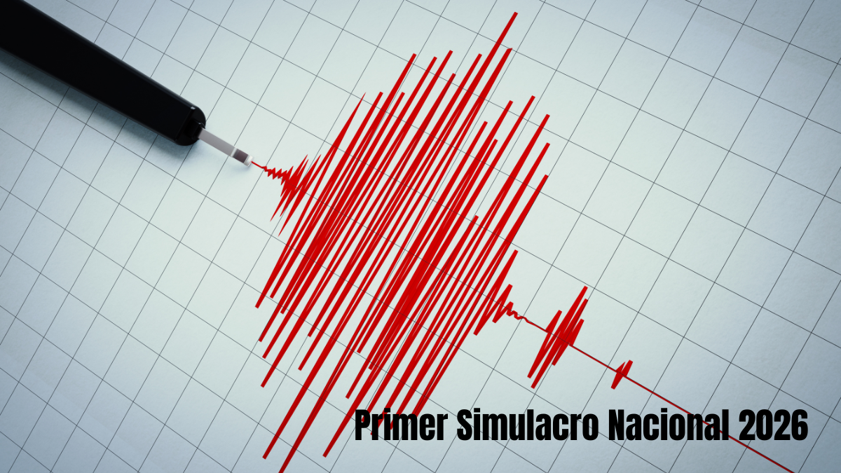 Altavoces de alerta sísmica se activan durante el primer Simulacro Nacional 2026 en México.