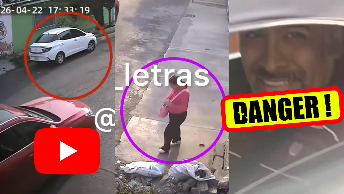 Mujer confronta y graba a presunto acosador en Iztapalapa; el sujeto seguía a jóvenes desde un auto blanco en CDMX.