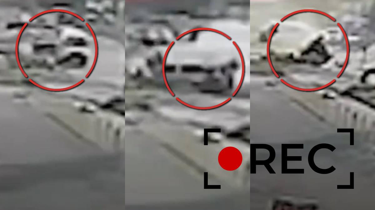 VIDEO revela quién tuvo la culpa en el choque de una combi en Pachuca; accidente dejó dos muertos y varios heridos.