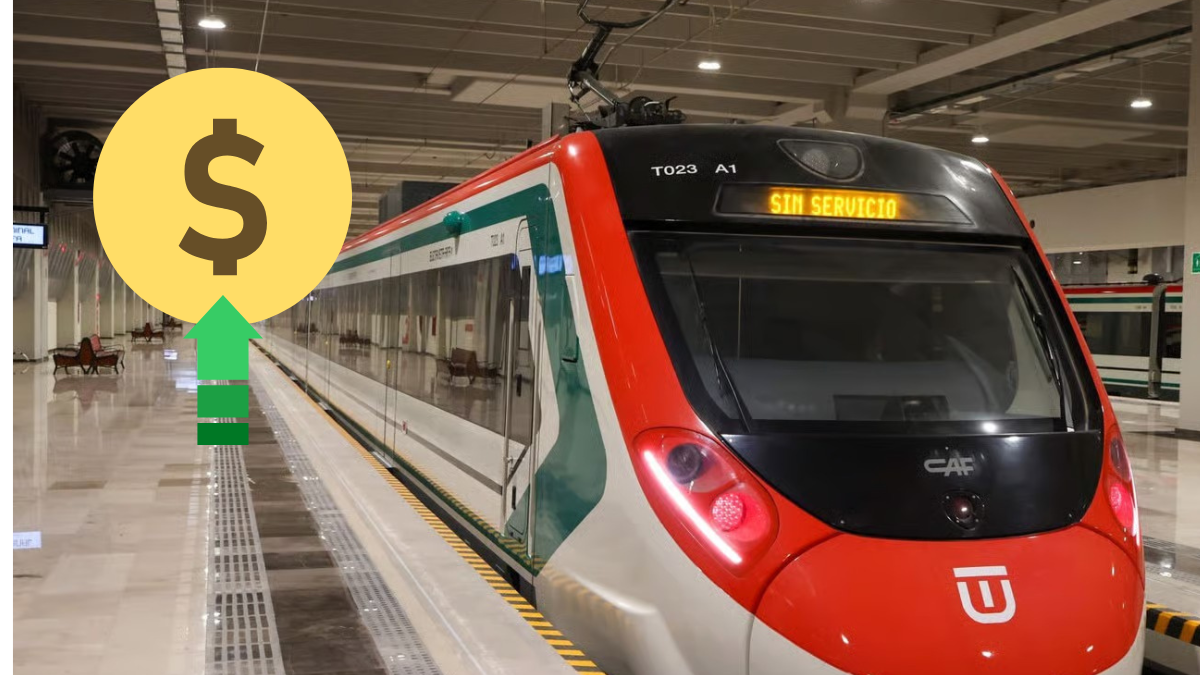 Fonadin publicó las nuevas tarifas del Tren Suburbano al AIFA, con aumentos que duplican el costo del viaje completo.