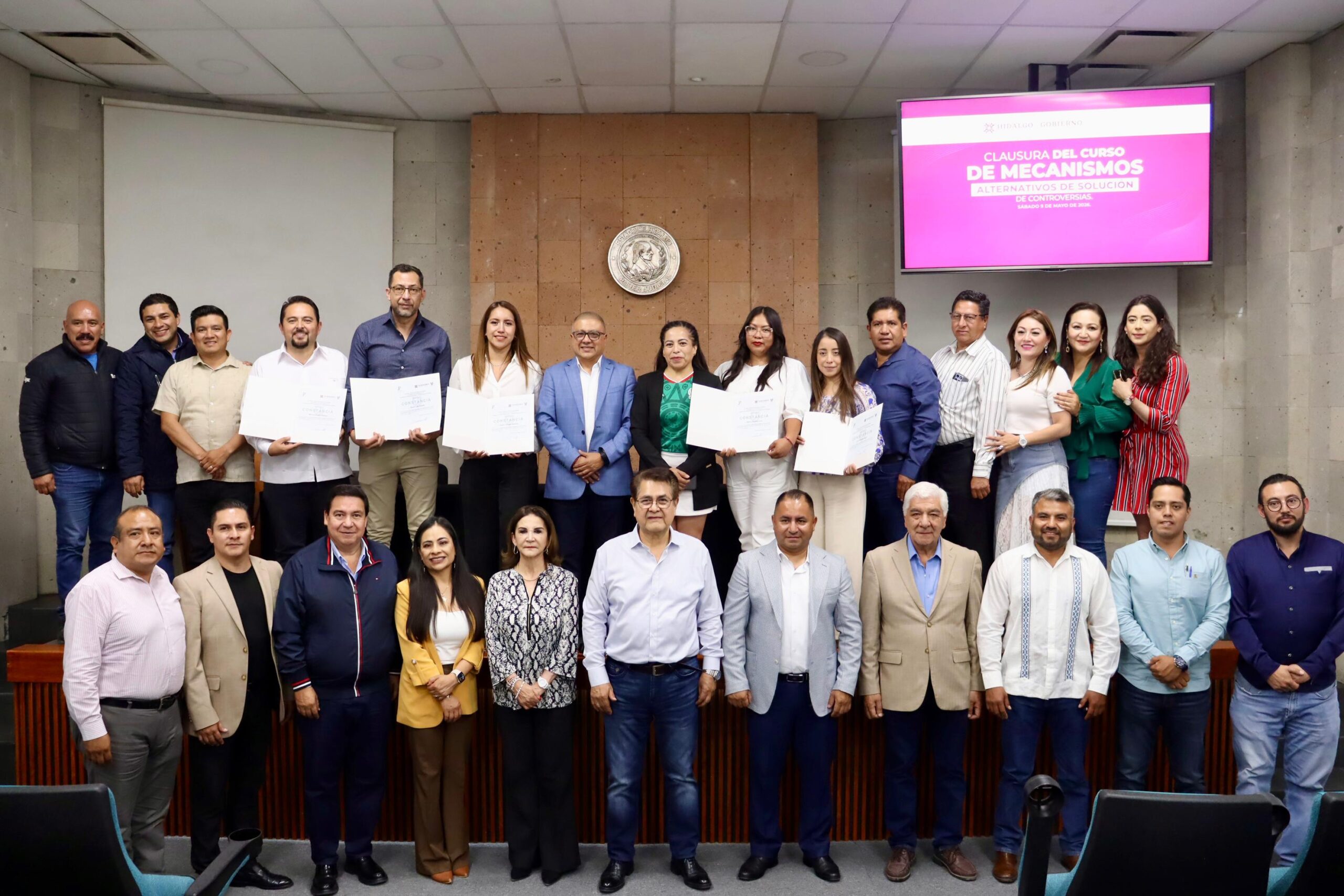Capacitación de servidores públicos en Hidalgo.