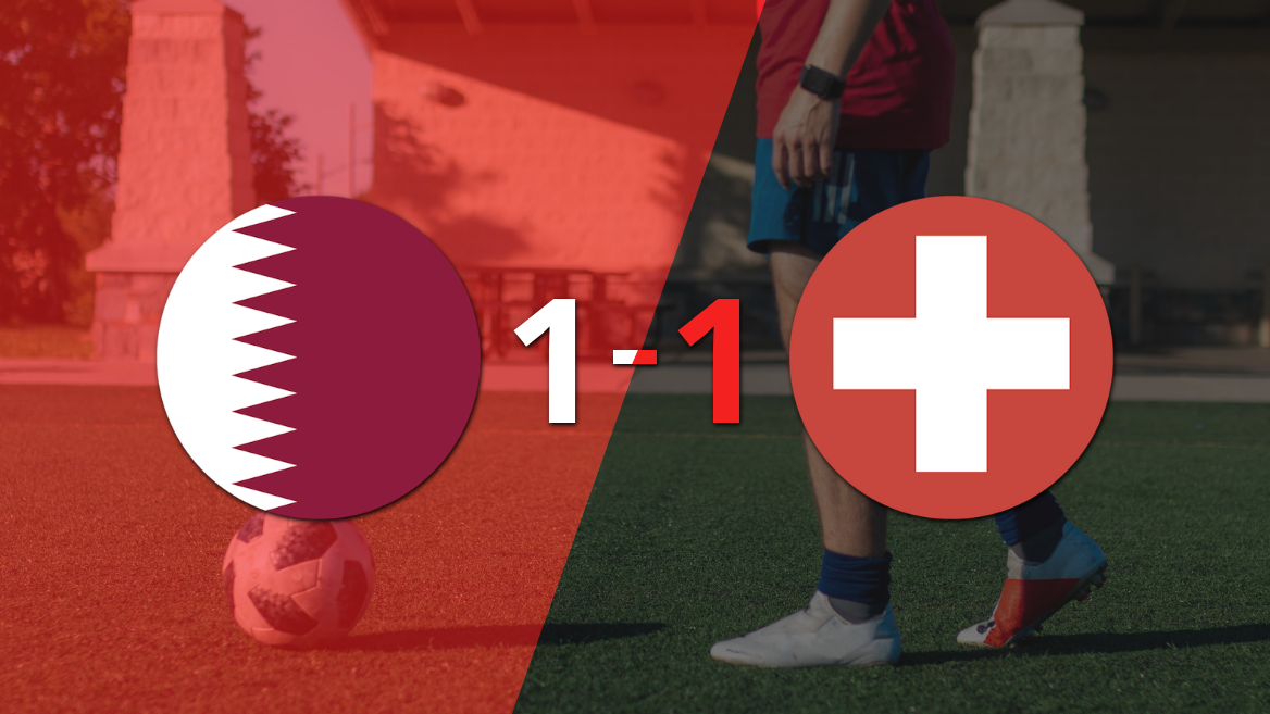 Mundial 2026: En el estadio San Francisco, Suiza igualó 1-1 con Catar