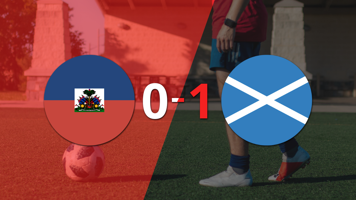Mundial 2026: Victoria 1-0 de Escocia ante Haití