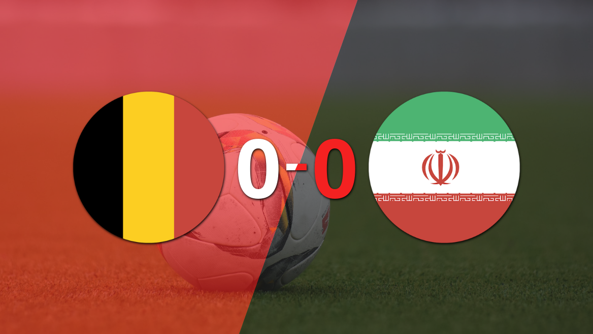 Mundial 2026: Bélgica e Irán empatan 0-0 en el estadio Los Ángeles