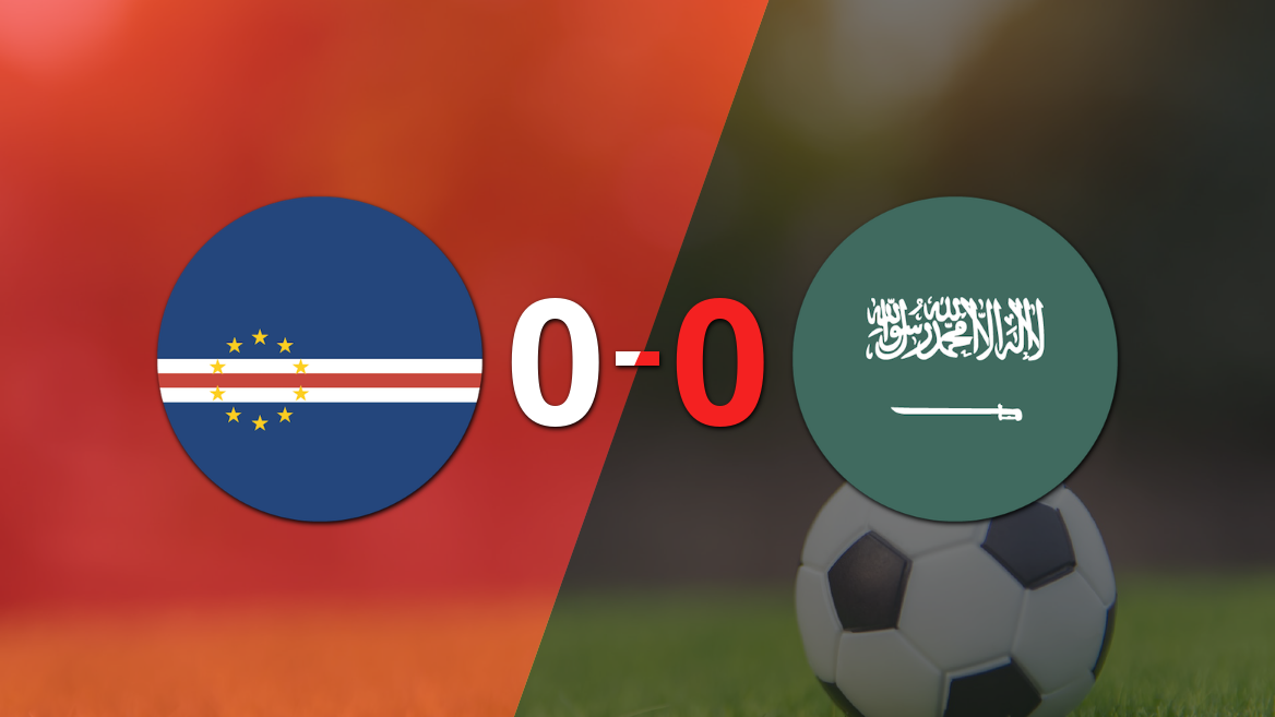 Mundial 2026: Cabo Verde y Arabia Saudita igualaron 0 a 0 en el estadio Houston