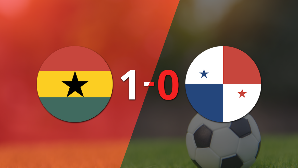 Mundial 2026: Ghana sacó el triunfo por 1-0 ante Panamá