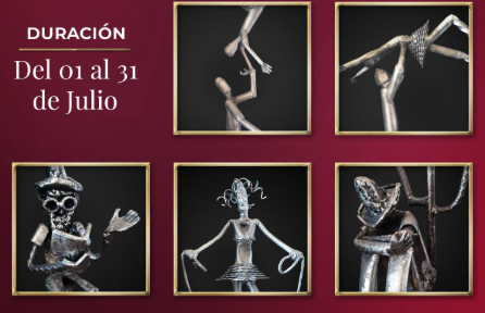 exposición temporal "Arte en Hierro"