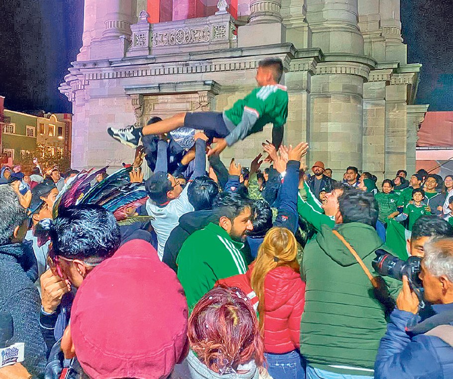 Celebración México en Pachuca