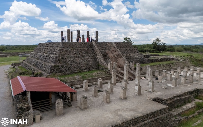 Lápidas, entierros y un antiguo palacio salieron a la luz en Tula. El descubrimiento aporta nuevas pistas sobre la historia tolteca.