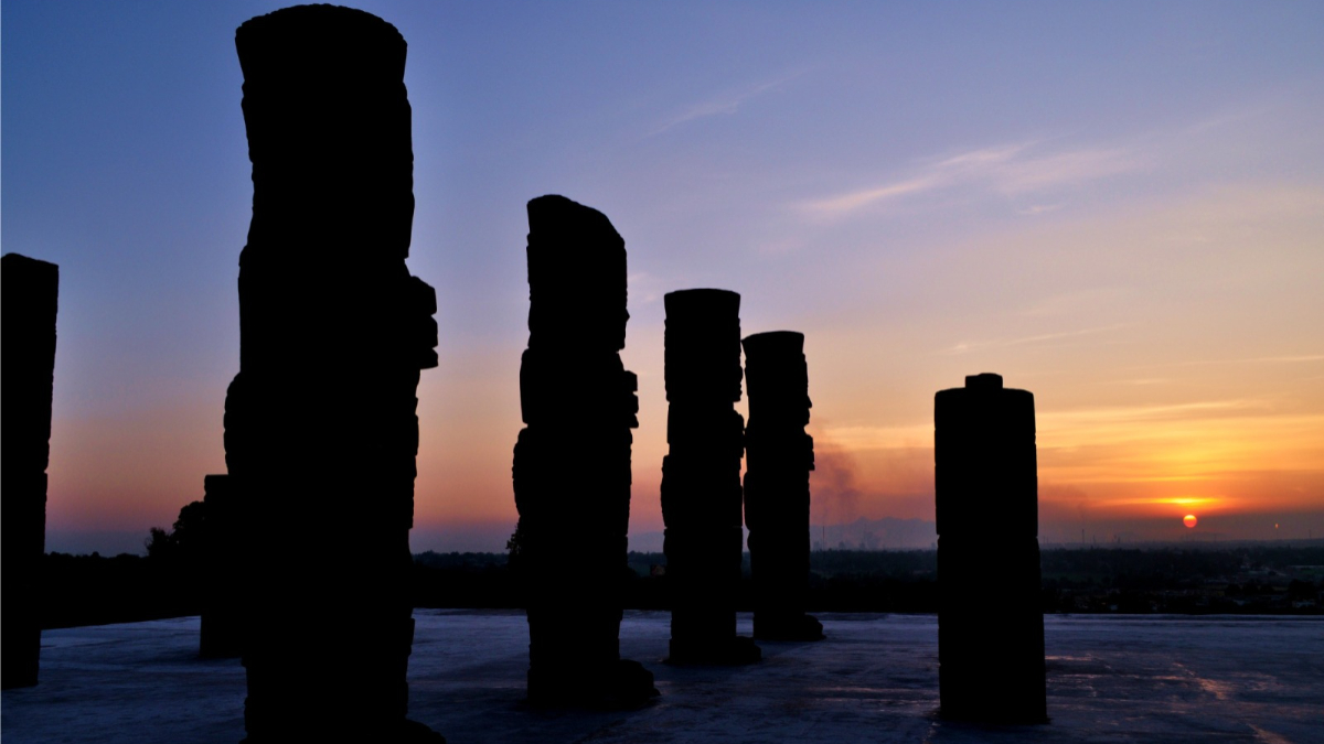 Amanecer en la Zona Arqueológica de Tula será una experiencia única durante el Mundial 2026 para visitantes nacionales y extranjeros.