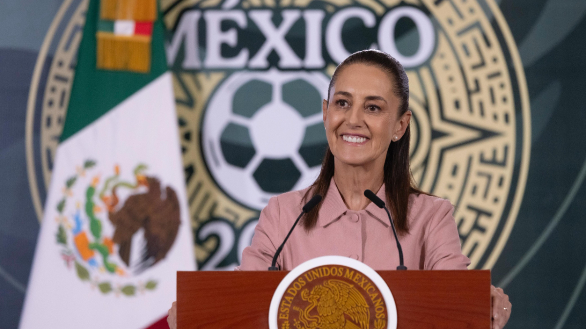 VIDEO | “Vamos a tratar de ir al Zócalo”: Sheinbaum sobre la inauguración del Mundial 2026 y envía mensaje de apoyo