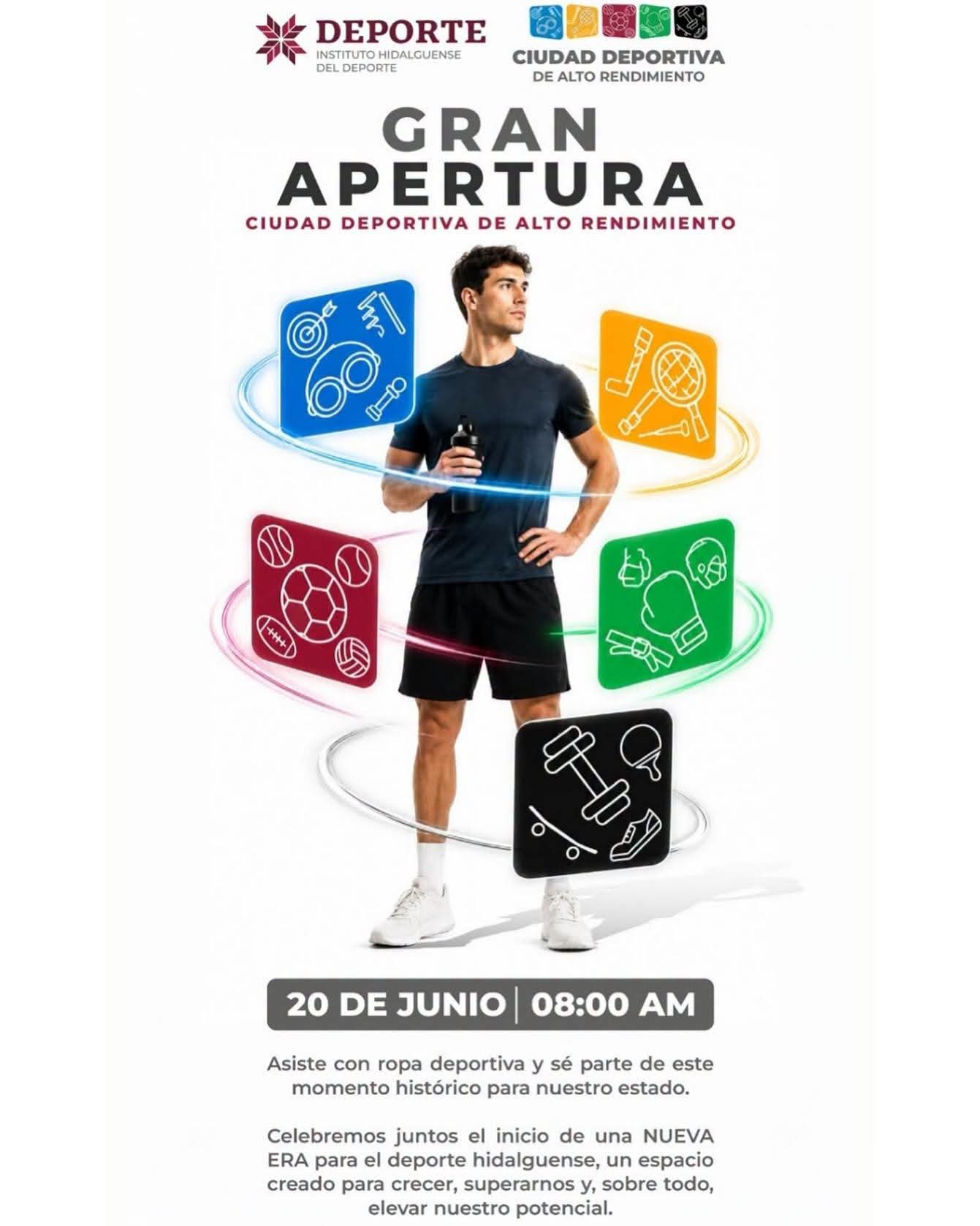 Inauguración Ciudad Deportiva de Alto Rendimiento