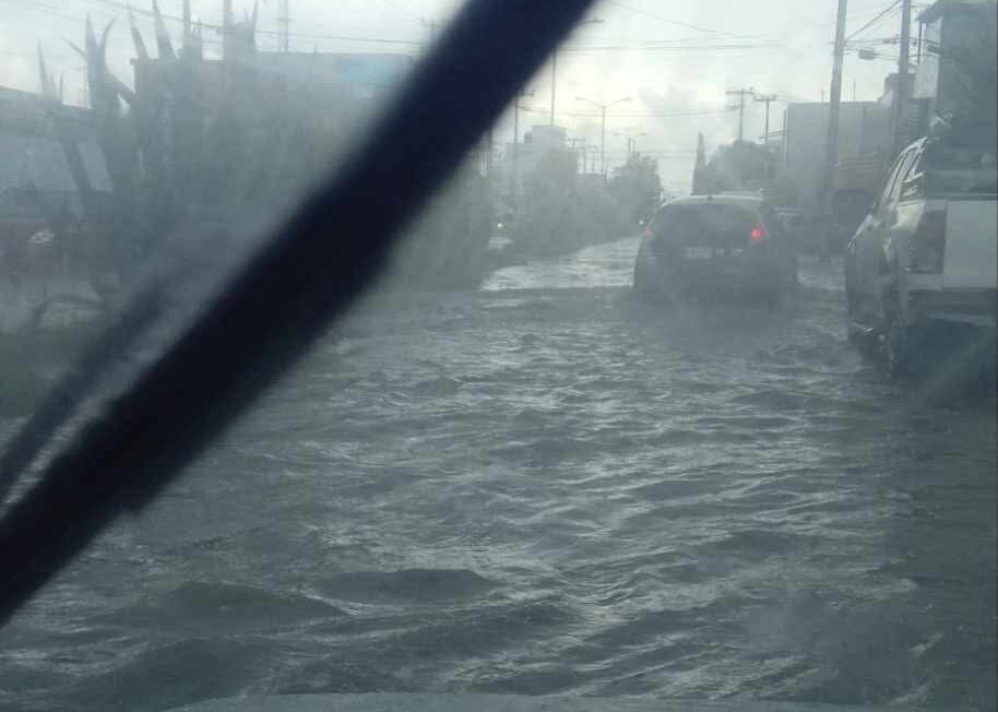 Inundaciones en Tizayuca