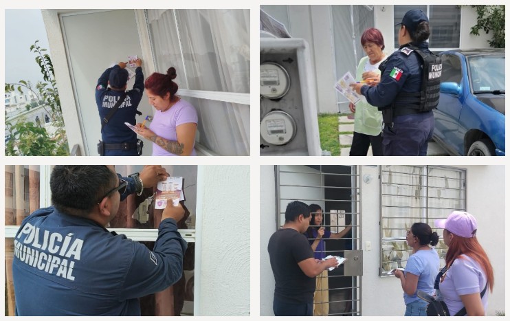 Realizan movilización para prevenir violencia en hogares de Tizayuca
