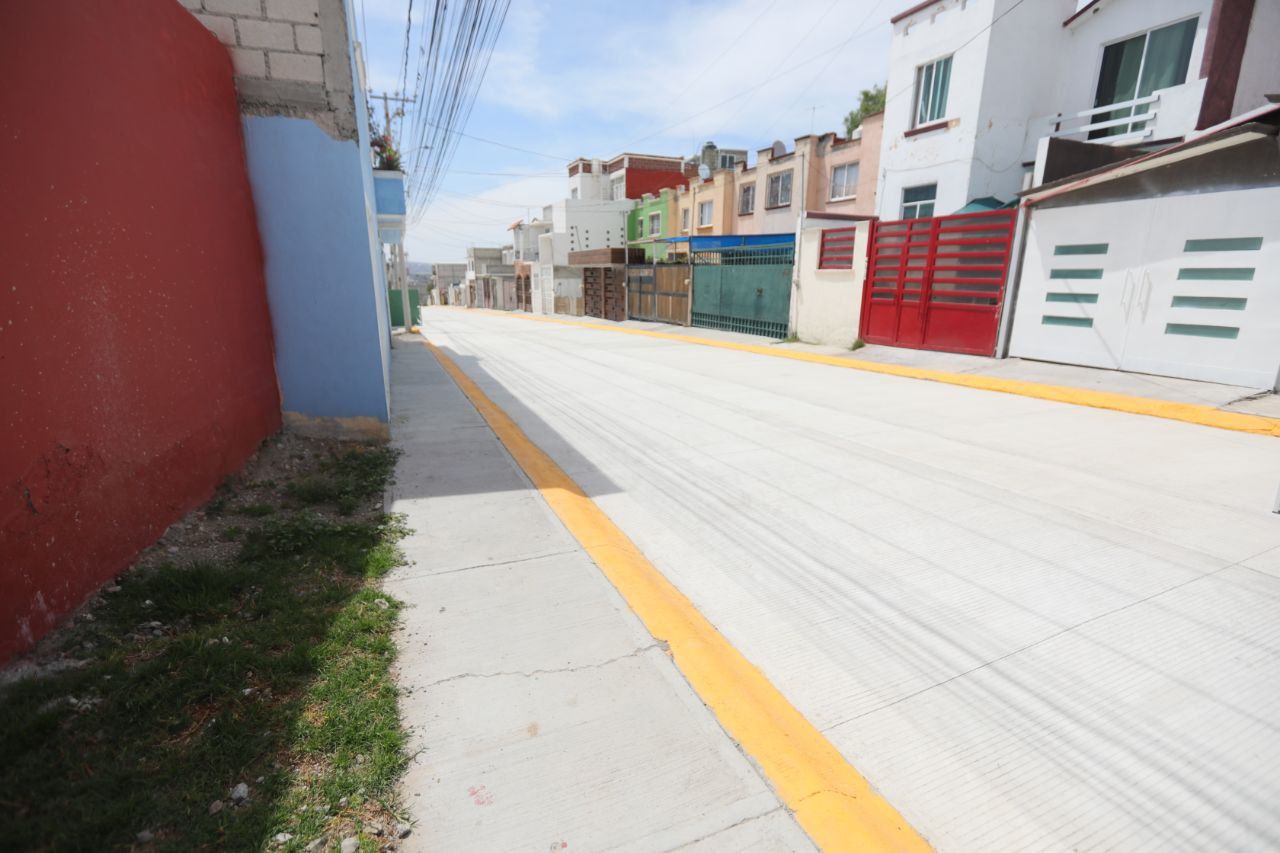 Transforman calles clave en El Saucillo
