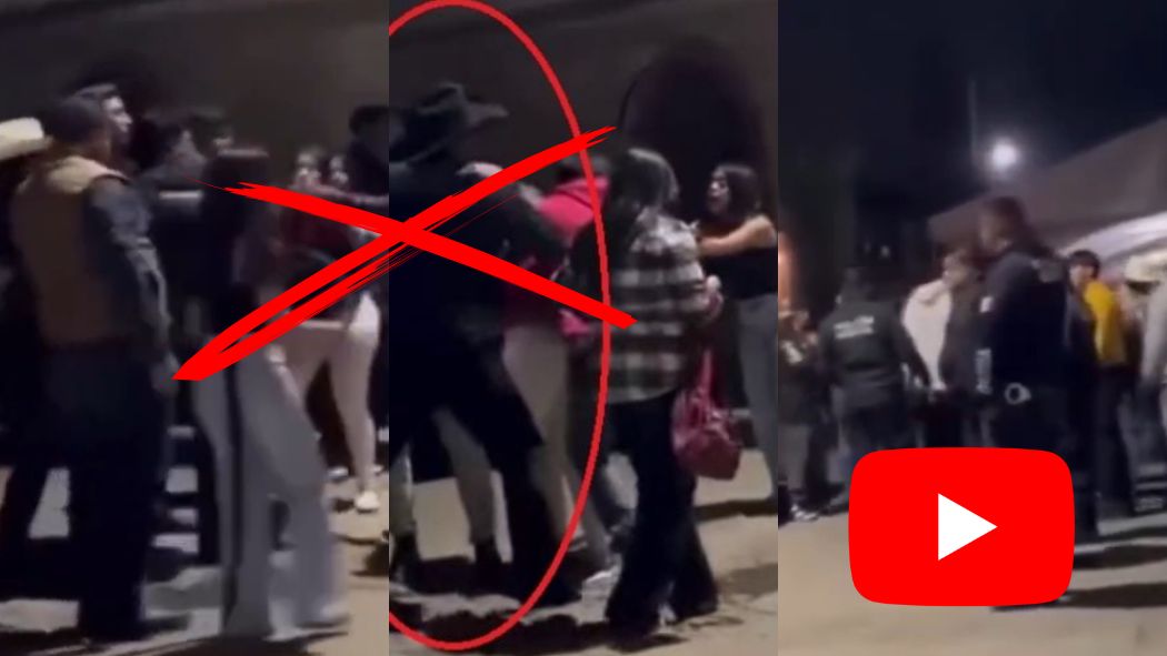 Revelan VIDEO de momento exacto en que síndico amenaza de muerte a jóvenes durante feria en Singuilucan, Hidalgo
