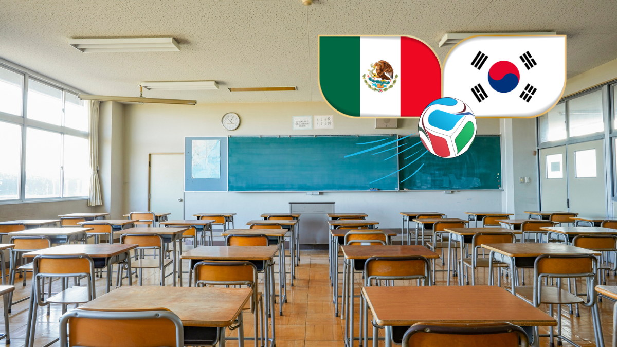 Miles de estudiantes en Jalisco no tendrán clases el día del partido México vs Corea del Sur durante el Mundial 2026.