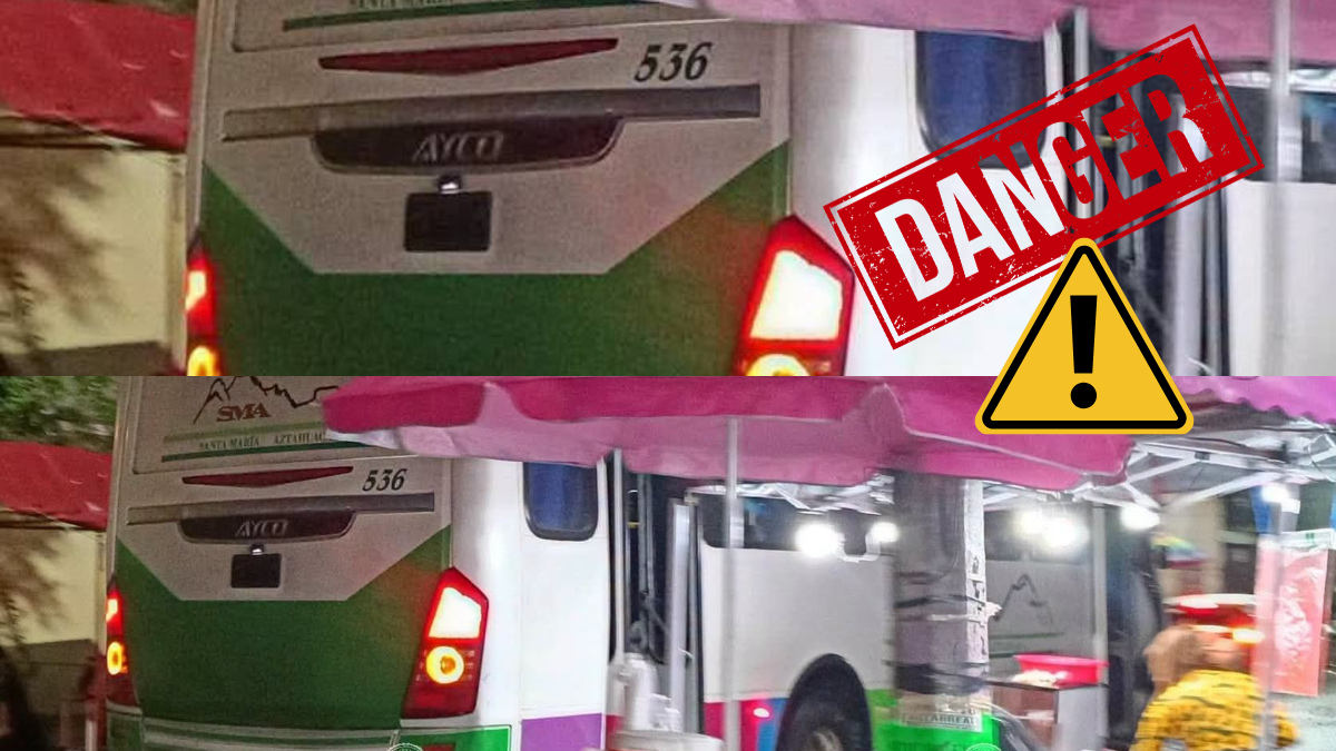 Asaltantes disparan dentro de un camión en la autopista de Edomex rumbo al Metro Zaragoza. Pasajeros exigen mayor seguridad.