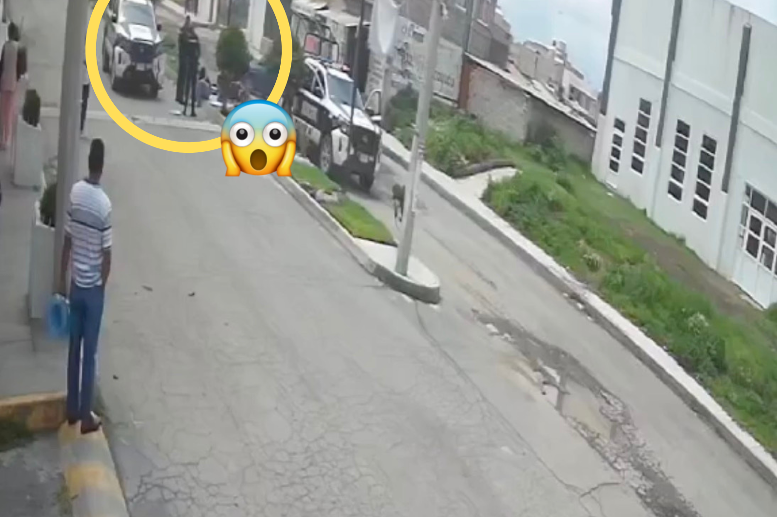 Lo que debía ser un operativo terminó con un joven lesionado y un video que ya genera debate en redes sociales.