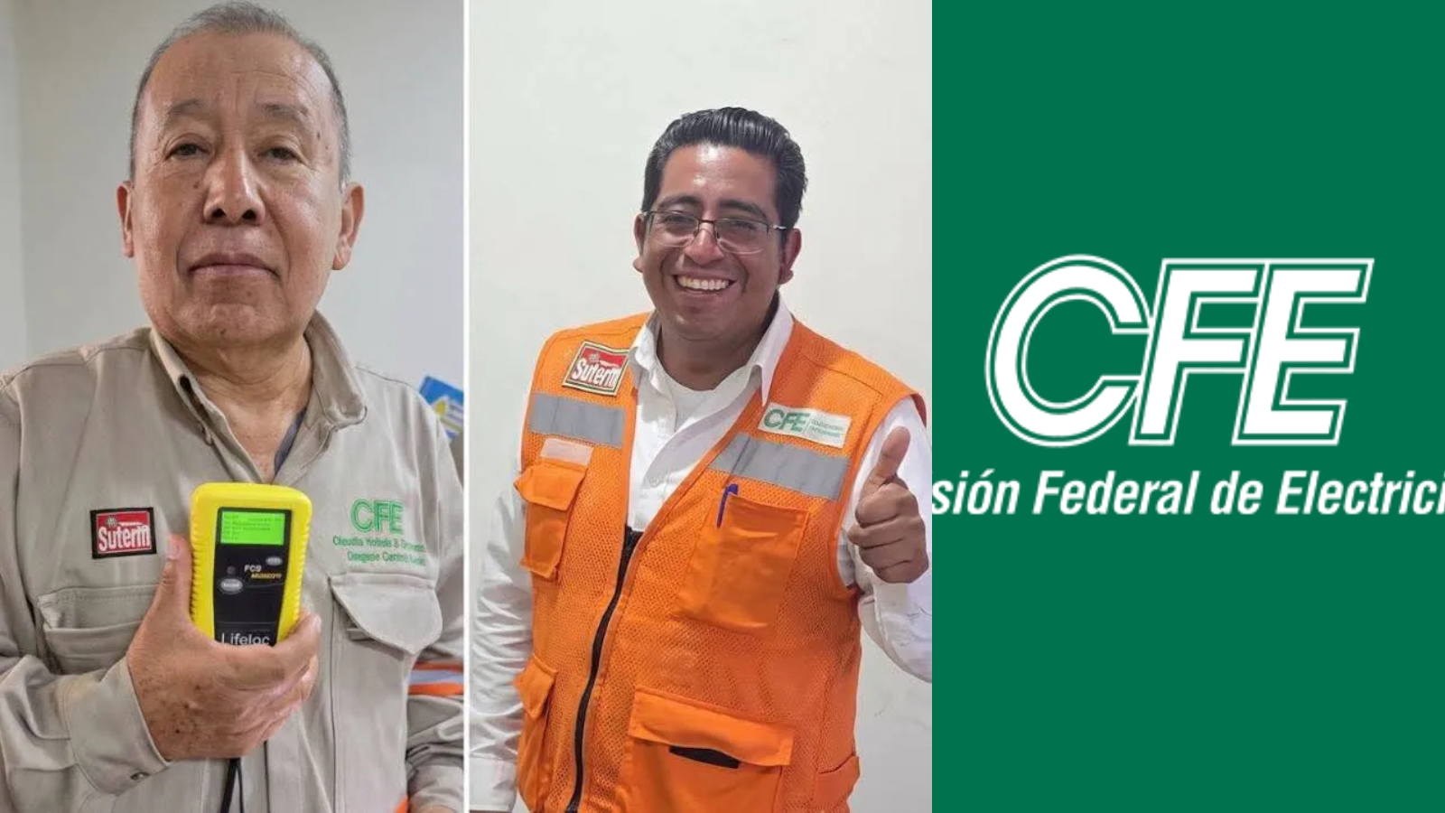 Desaparición de dos trabajadores de la CFE