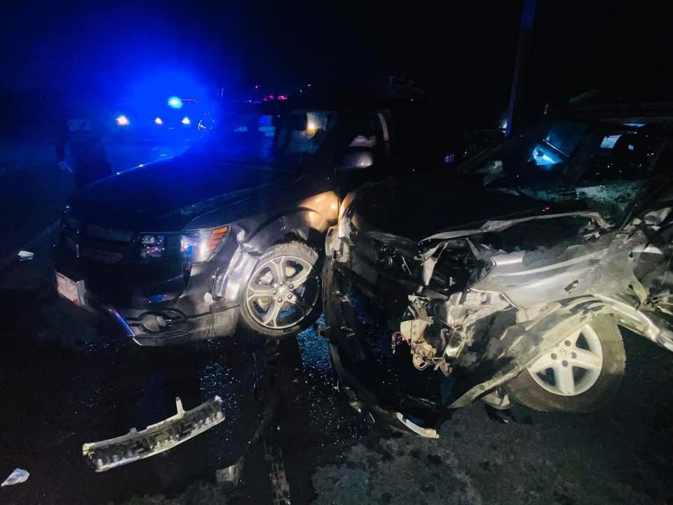 Choque múltiple en la carretera Jorobas-Tula deja 10 lesionados, tres son menores